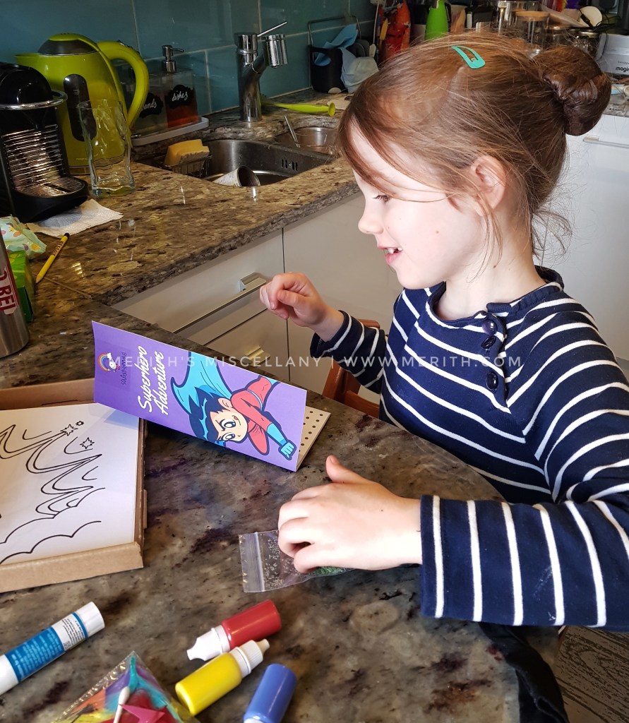 Squidgydoodle Superheroes Kids Craft Box Review