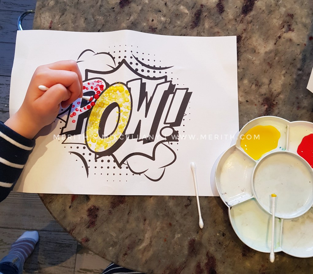 Squidgydoodle Superheroes Kids Craft Box Review