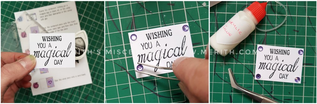 Handmade Glitter Heart Card - My Greeting Box Review