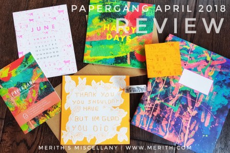 Papergang Review April 2018