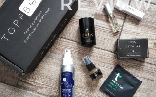 Toppbox Review April 2018 men's grooming subscription box
