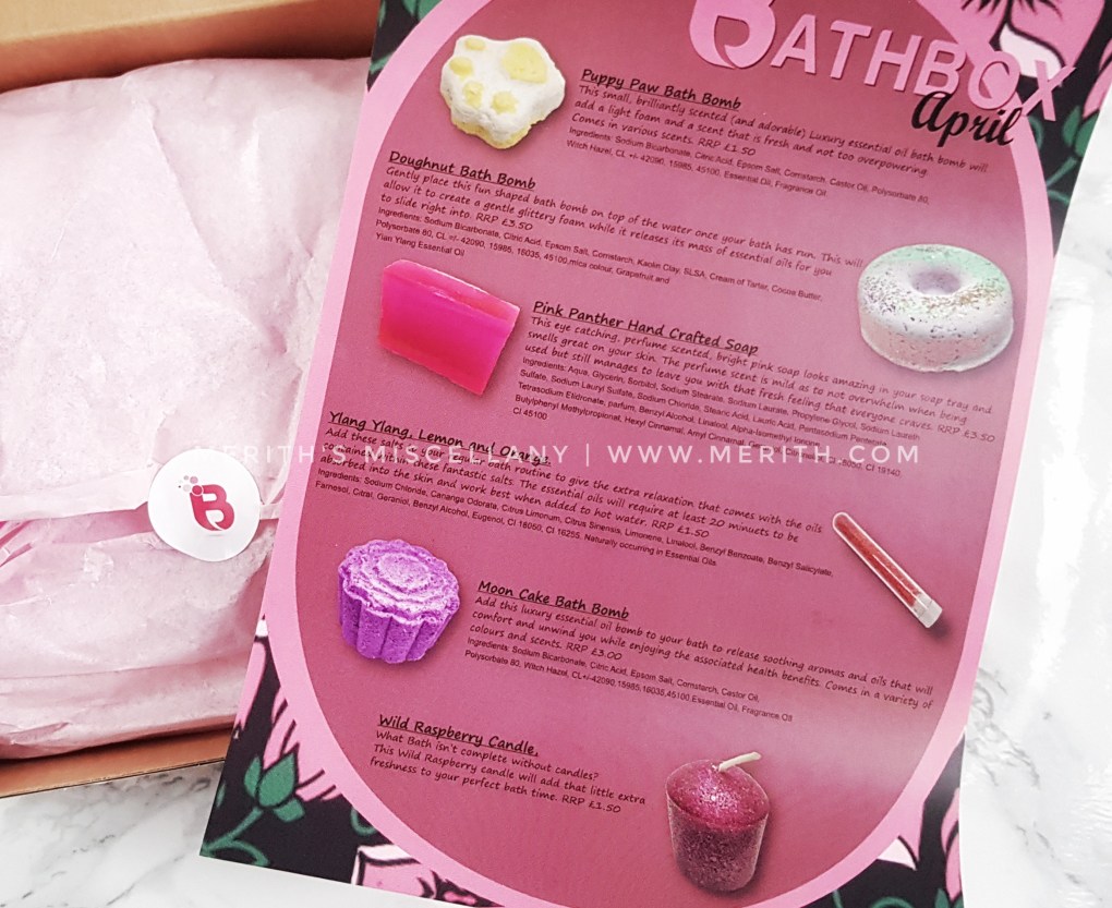 Bathbox Review April 2018