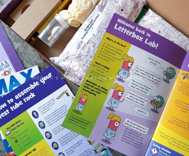 Look at some of the awesome experiments in Letterbox Lab Investigate Box 4 - Rocket Fuel!