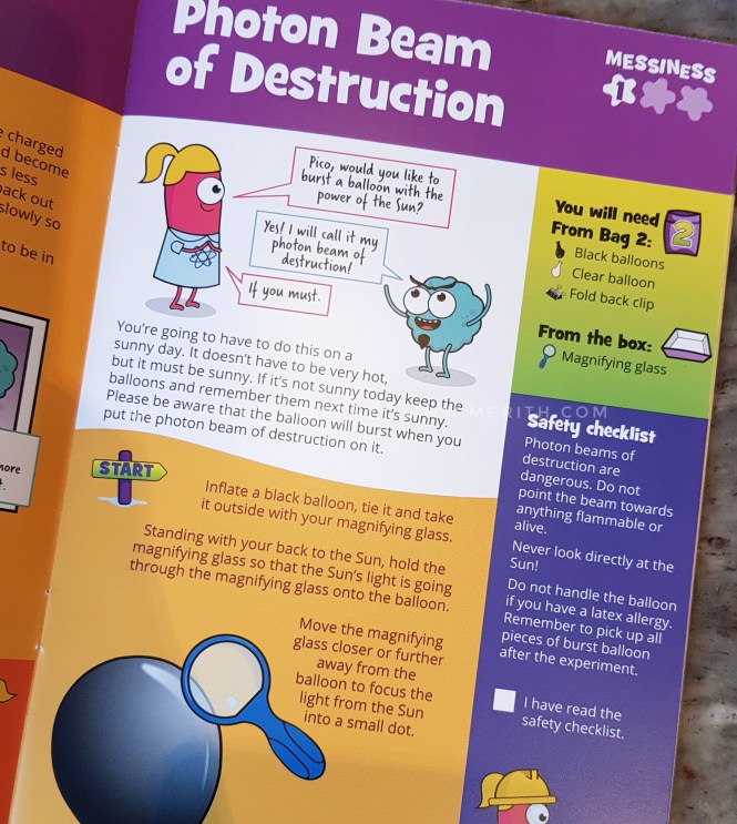 Look at some of the awesome experiments in Letterbox Lab Investigate Box 5- Let It Glow