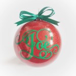 Merith Makes Personalised Christmas Baubles