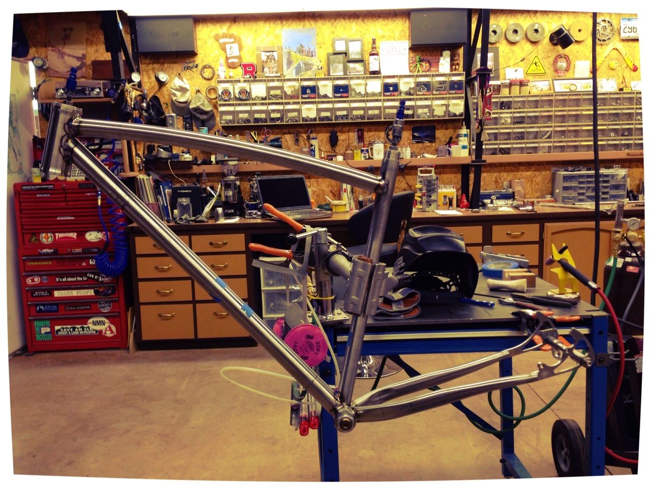 Heyride’s new frame progress