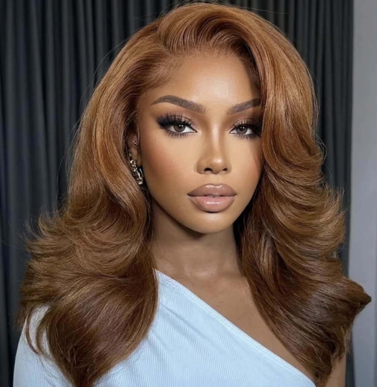 Honey Blonde Body Wave HD Lace Wig – 100% Human Hair
