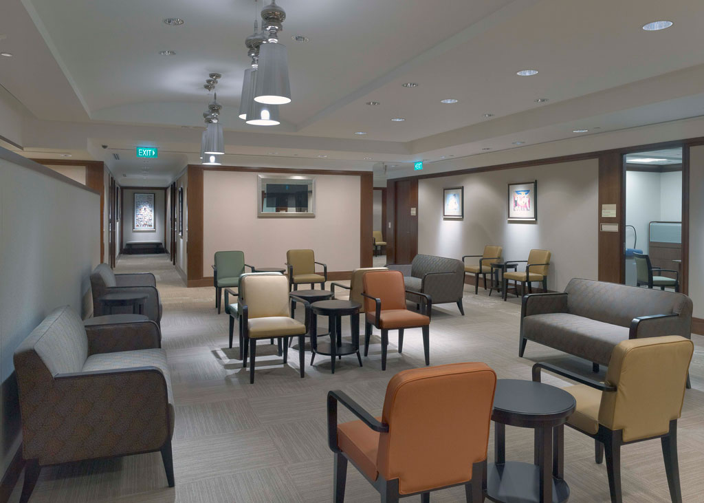 National university hospital women's clinic interior design