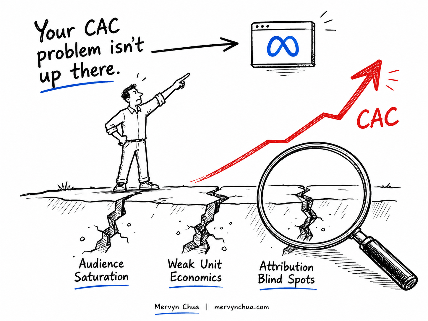 Why Your CAC Is Rising and It's Not the Algorithm's Fault