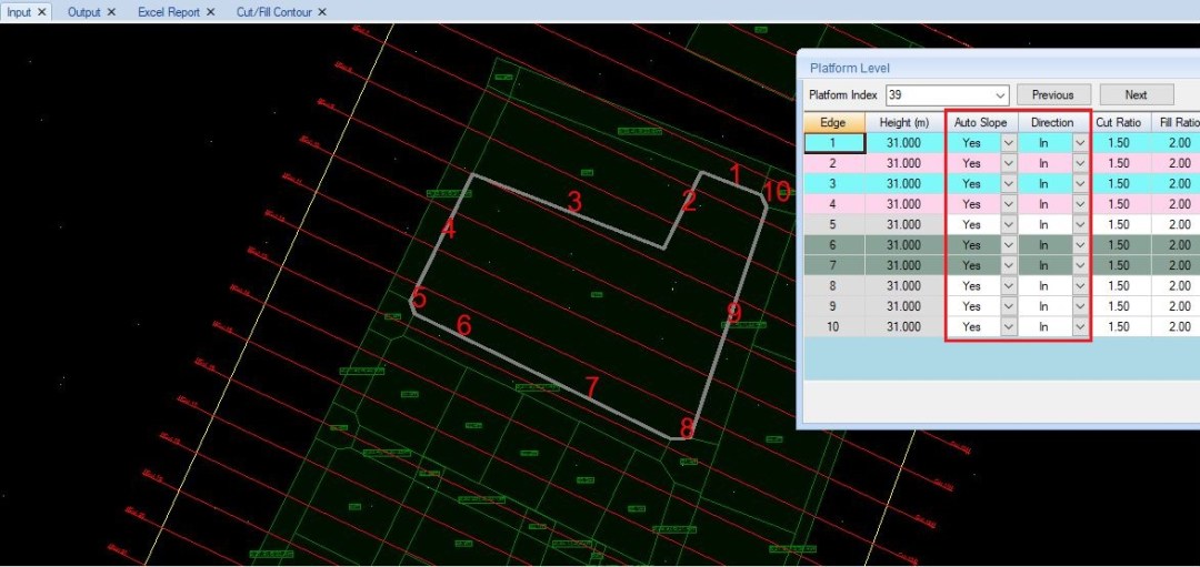Image 2: Slope In within a platform 
