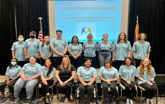 Group of Students Posing for a picture