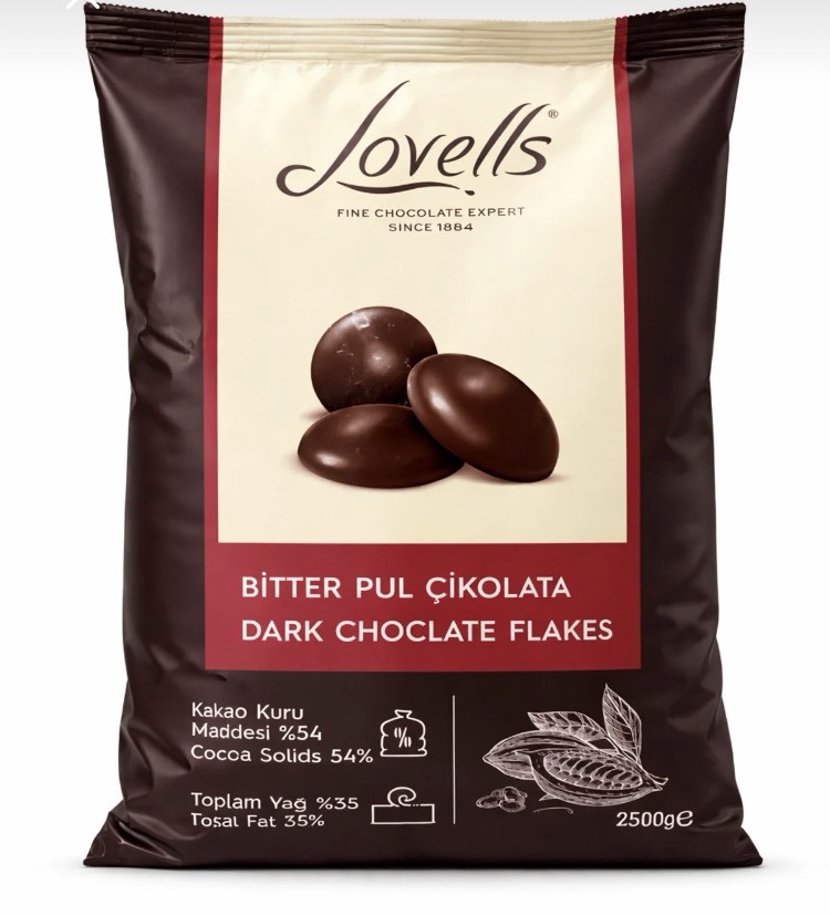Ülker Lovells Pul Bitter Çikolata 2.5Kg