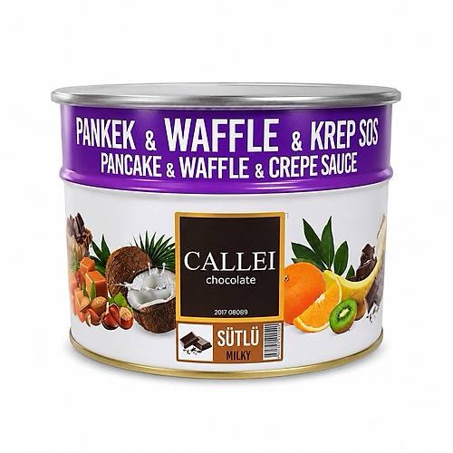 Callei Drou Extra Sütlü Waffle Pankek Pasta Sosu 10 Kg