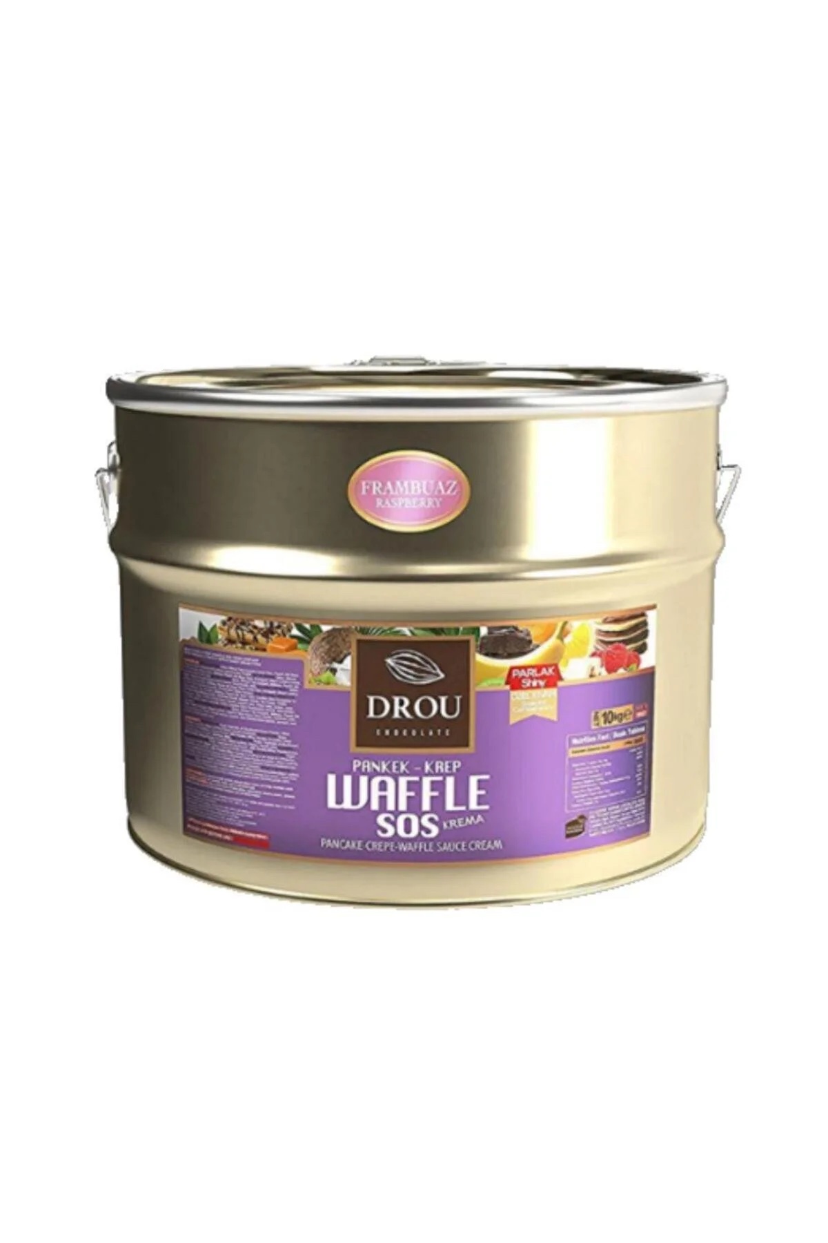 Callei Drou Frambuaz Waffle Pankek Pasta Sosu 10 Kg