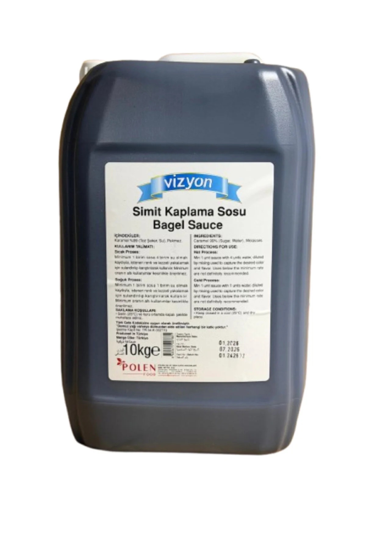 Vizyon Simit Kaplama Sosu 10 Kg