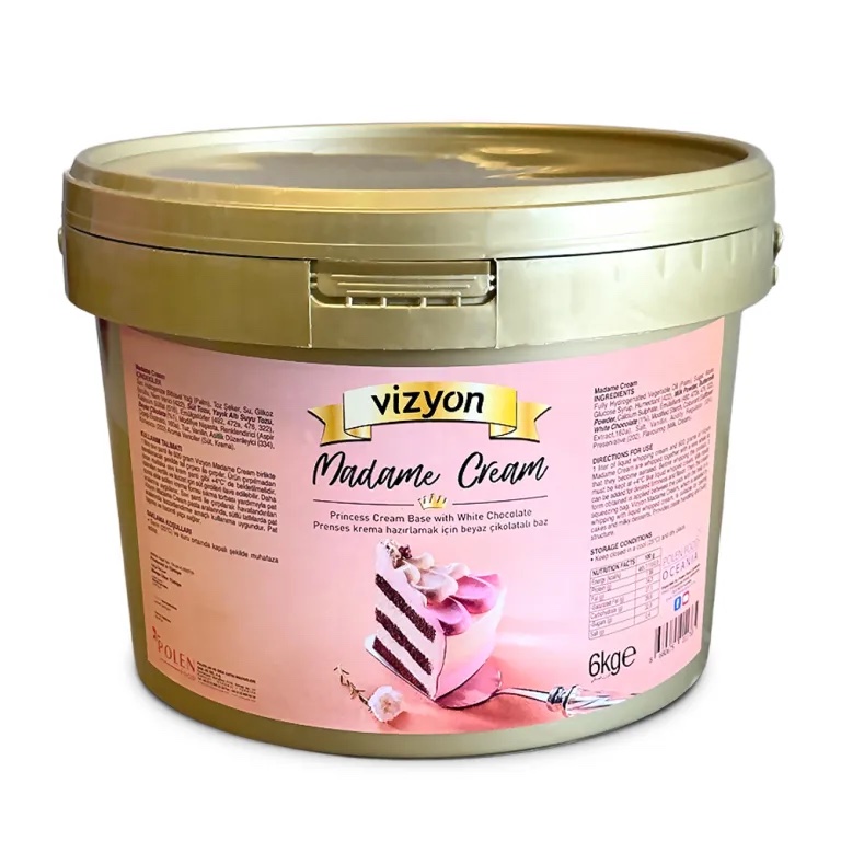 Vizyon Prenses (Madame Cream) Pasta Kreması 6 Kg