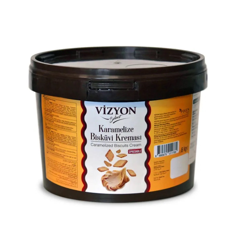 Vizyon Karamelize Bisküvi Kreması 6 kg