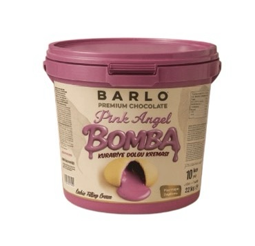 Barlo Pembe Bomba Kurabiye Dolgusu 10 Kg