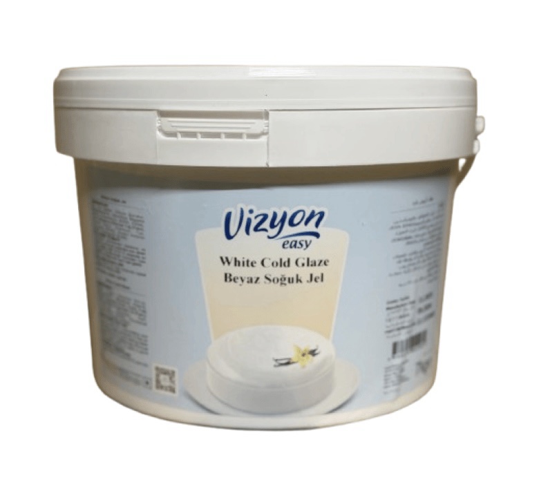 Vizyon Beyaz Fildişi Soğuk Pasta Jeli 7 Kg