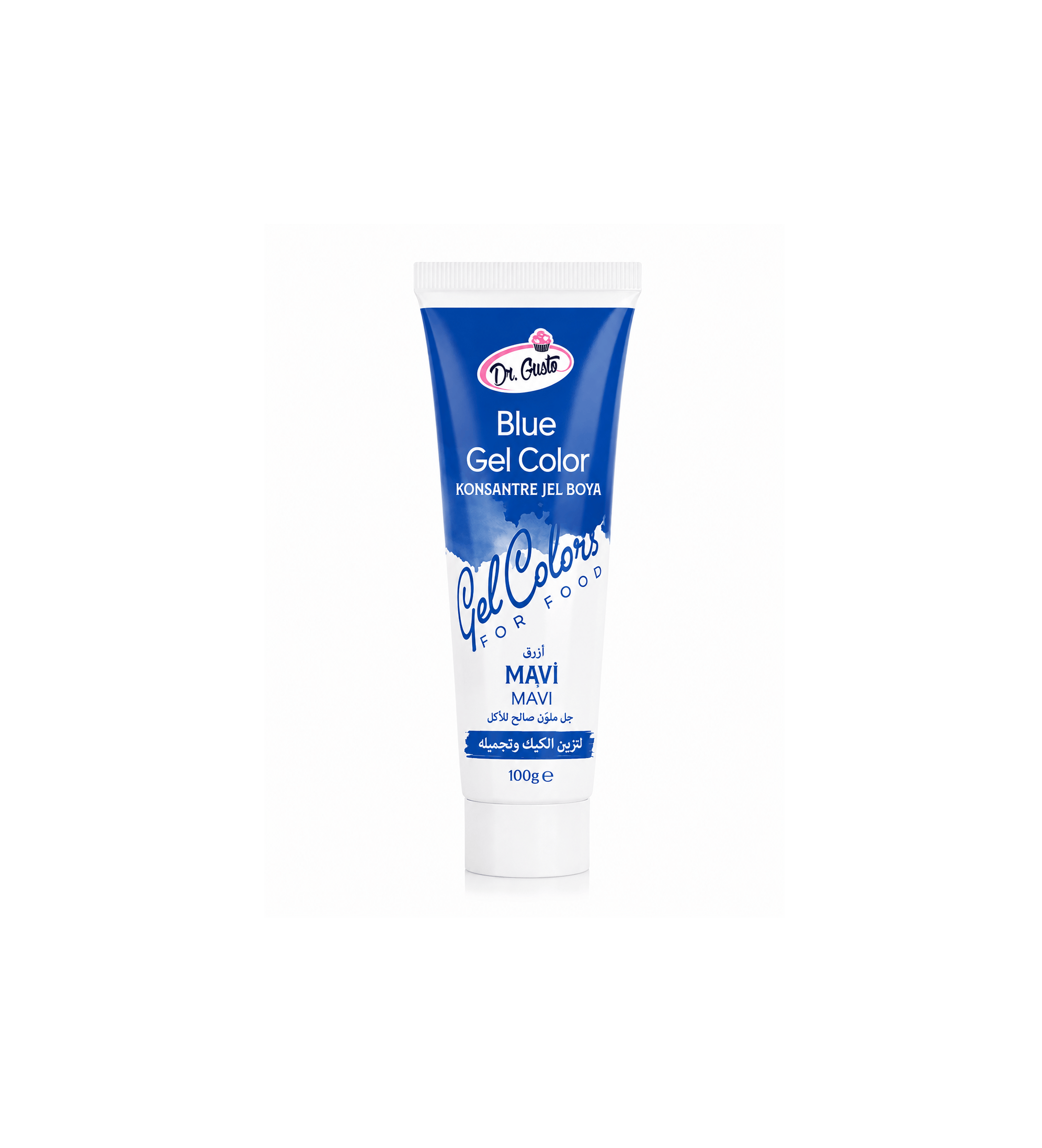 Dr. Gusto Jel Gıda Boyası Mavi 100 gr