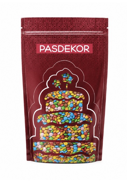 Pasdekor Mini Bonibon Çikolata Waffle Pankek Pasta Süsü 1 kg