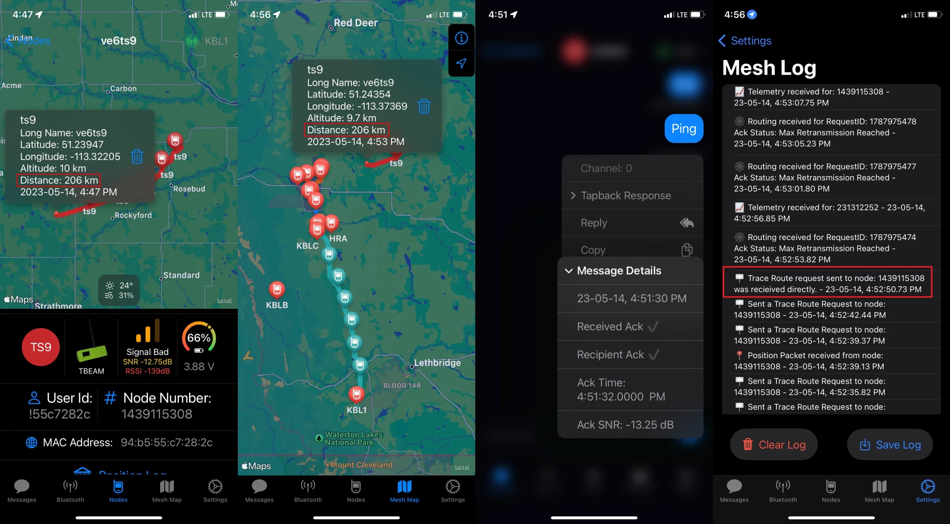 Meshtastic Range Test Module Turns Field Surveys Into Network Maps App.
