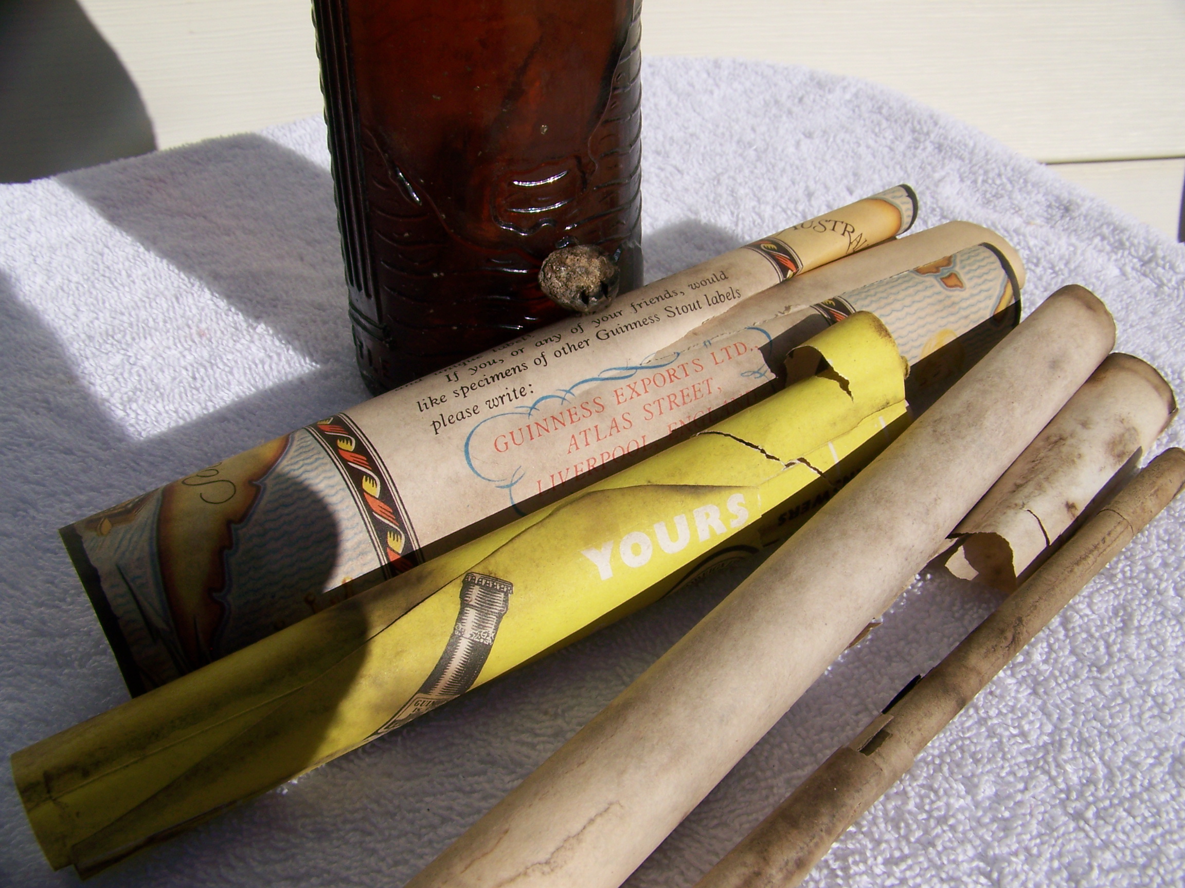 A Guinness Record? Message In A Bottle Hunter™