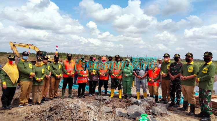 Bupati Mesuji Saply TH, Hadir dalam Acara, Dandim 0426/TB Tulang Bawang Letkol Kav Joko Sunarto S.Sos, M.Han