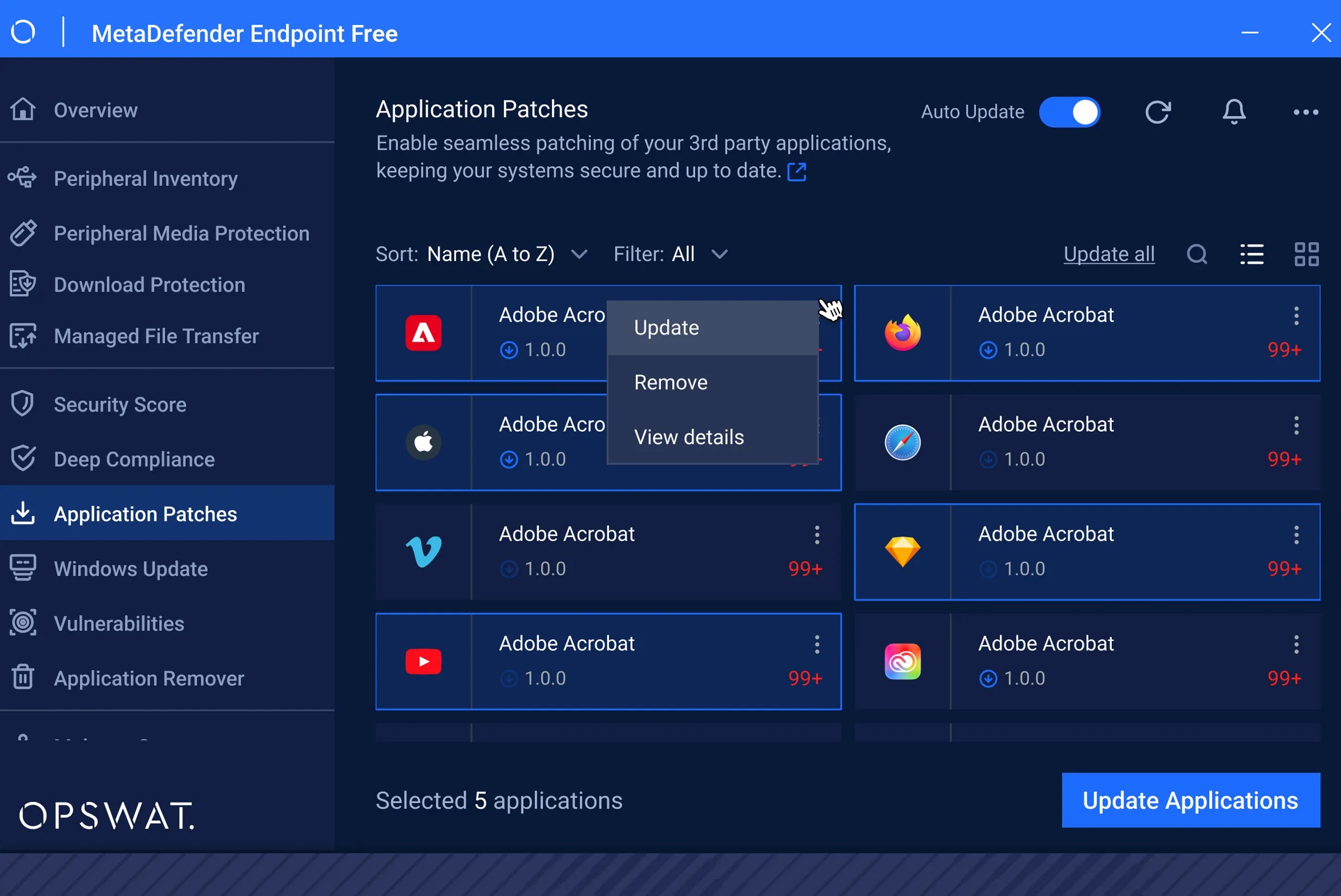 Metadefender Endpoint For Endpoint Vulnerability Application Patching - Modern HD Abstract Arts | Free Download