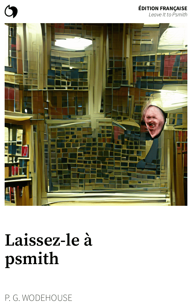 Leave It to Psmith - P. G. Wodehouse (Édition française: Laissez le à ...