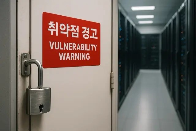 취약점 경고를 무시한채 방치한 해성DS