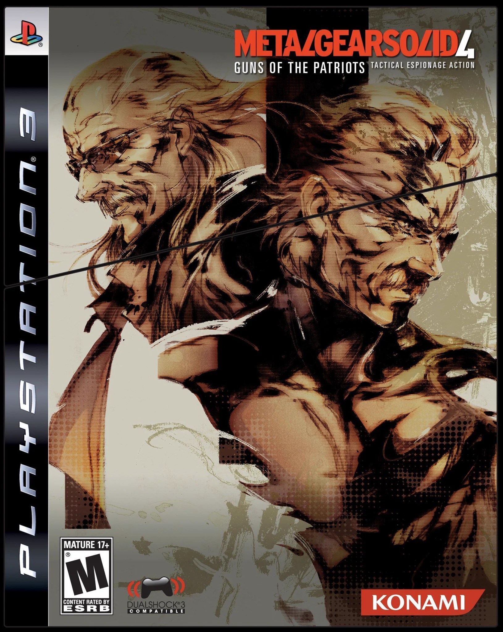 Yoji Shinkawa’s Metal Gear Solid 4 Limited Edition box art