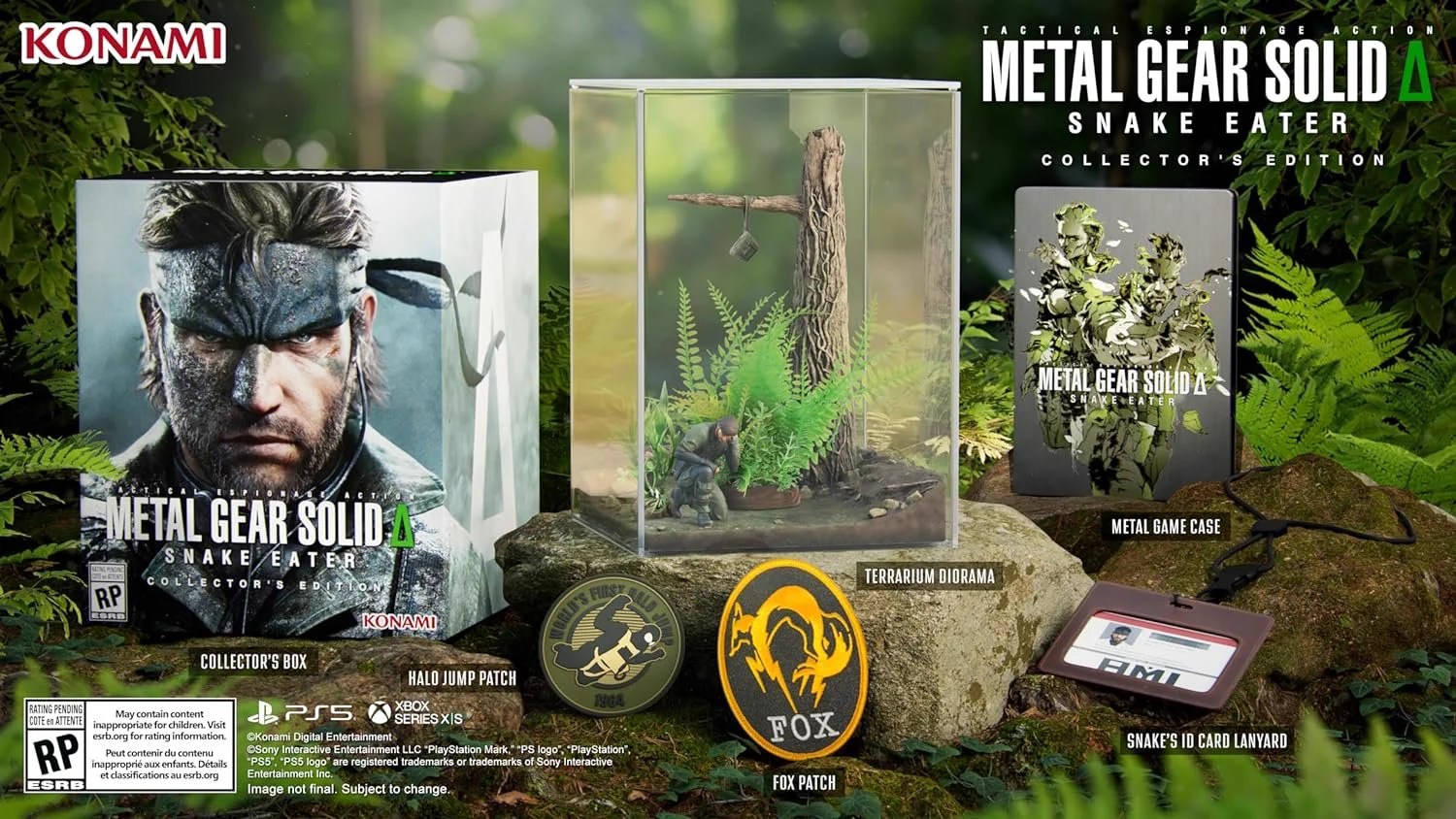 Amazon’s original Metal Gear Solid Delta Collector’s Edition description