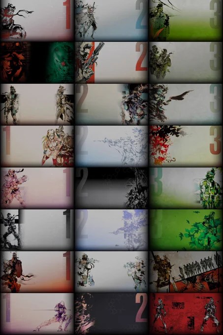 Metal Gear Solid Steam community artwork image 3
