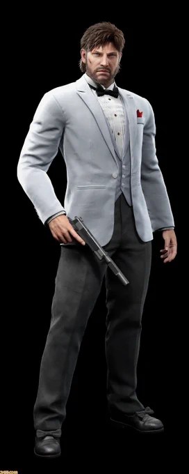 White Tuxedo pre-order bonus uniform screenshot 2