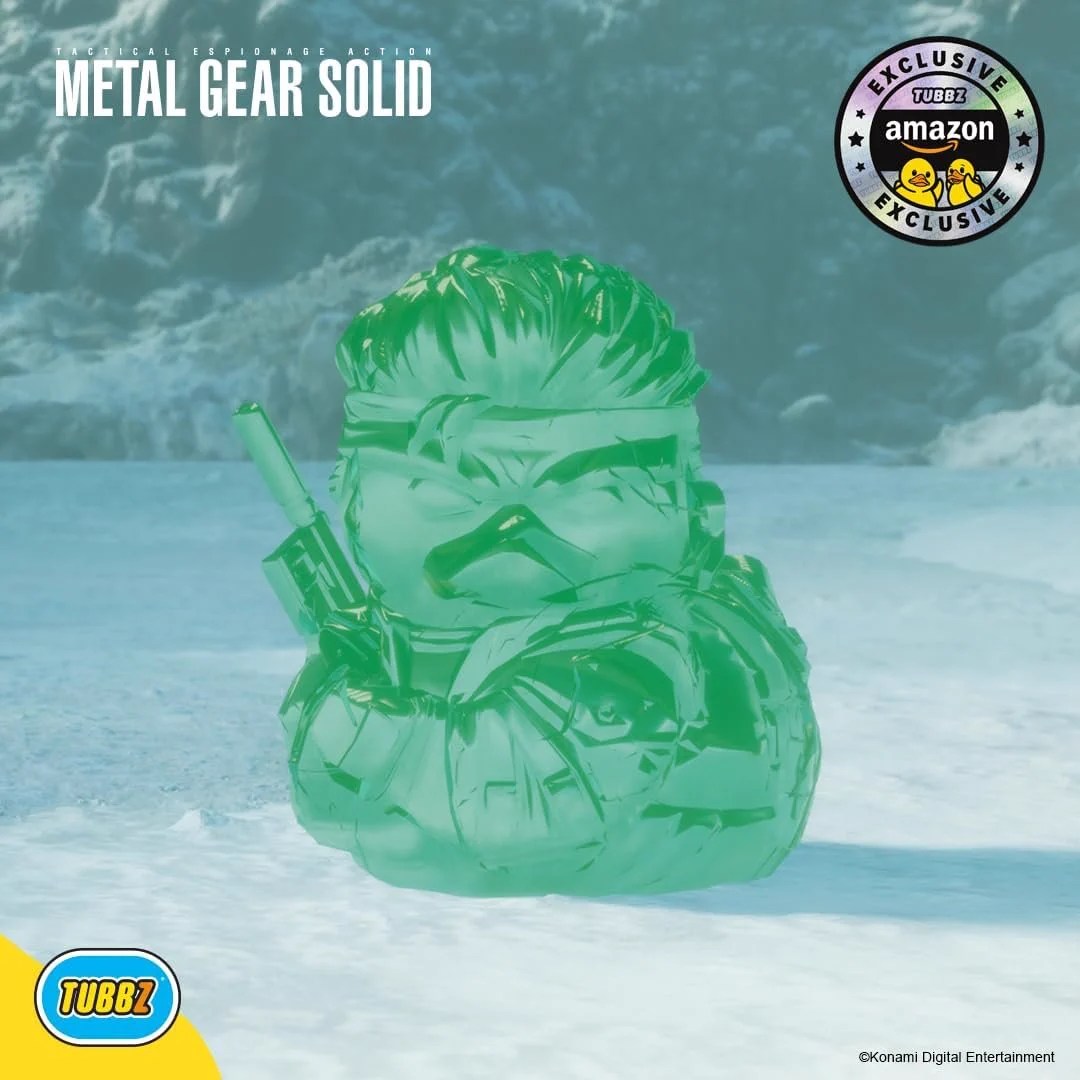 Official TUBBZ Stealth Camo Solid Snake product photo