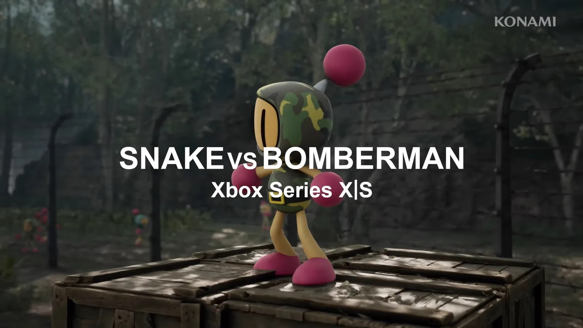 Snake vs Bomberman reveal image for Xbox Series X and S