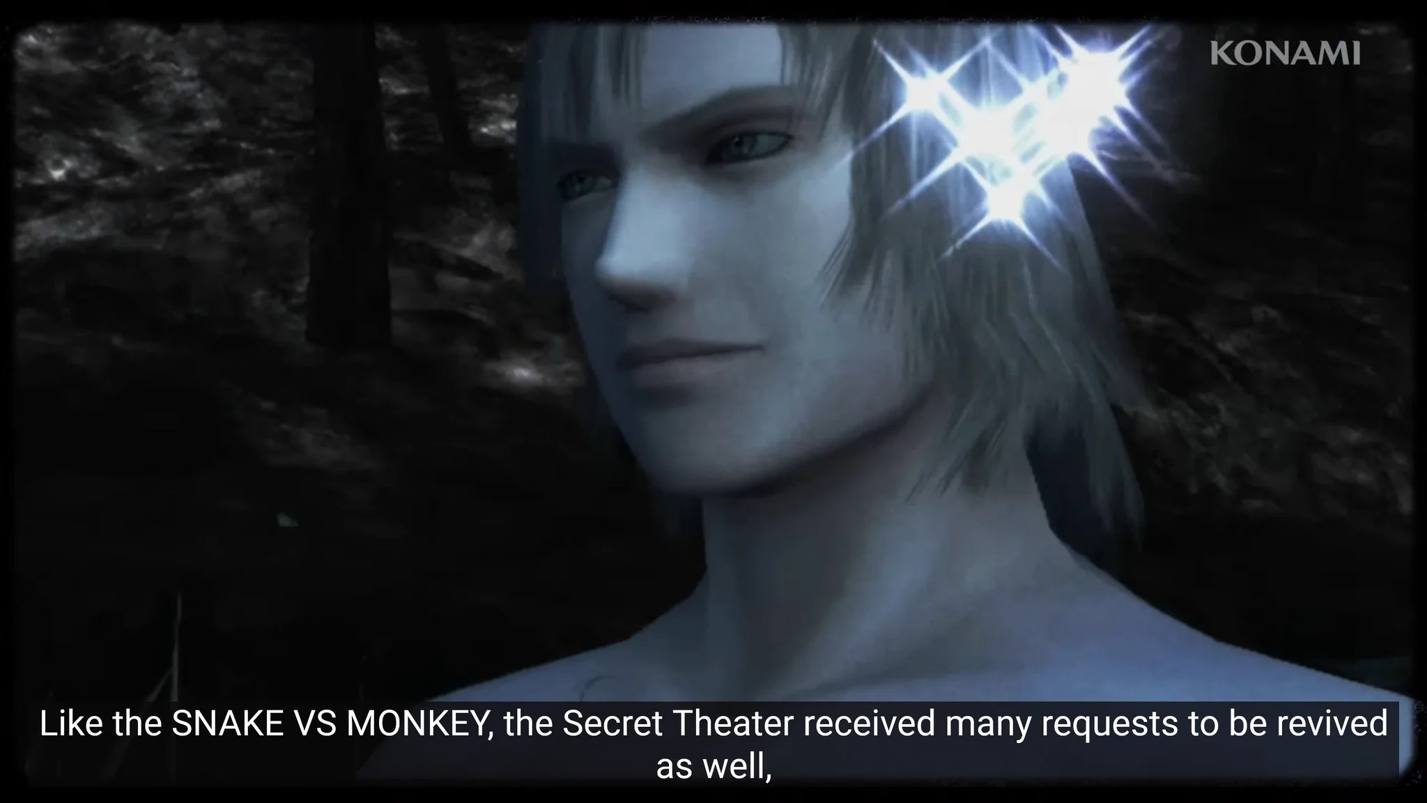 Secret Theater reveal image from Metal Gear Solid Delta