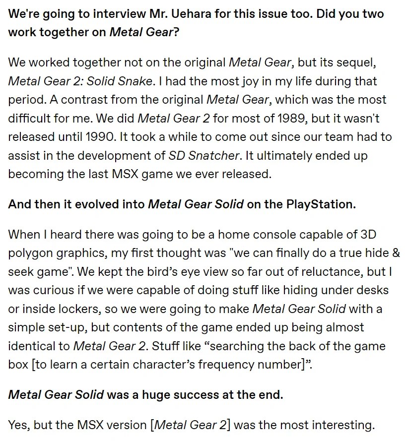 Metal Gear history feature image
