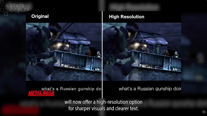 Image from our State of Play and Metal Gear news roundup