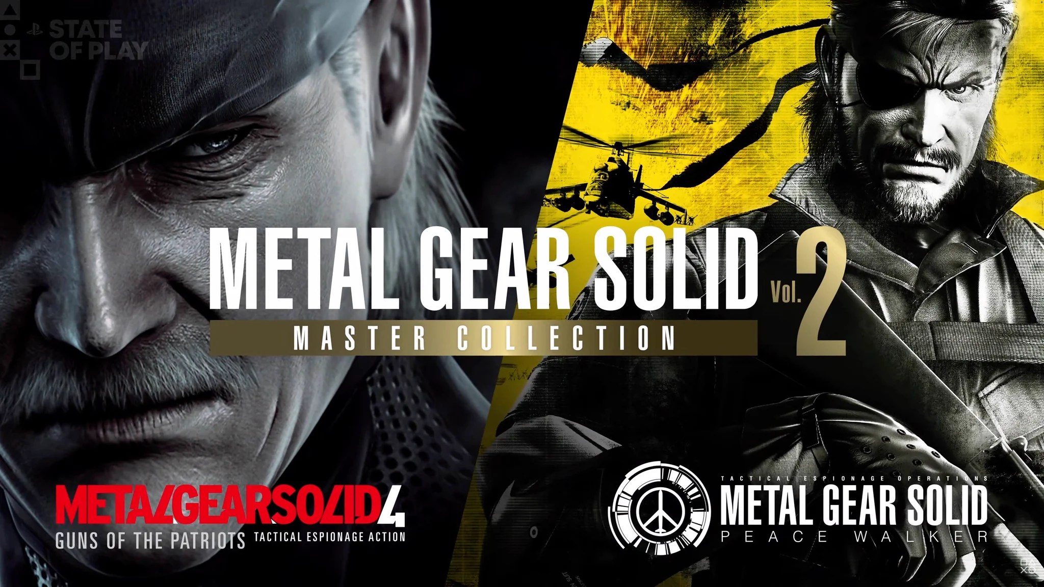 Metal Gear Solid Master Collection Vol. 2 announcement artwork
