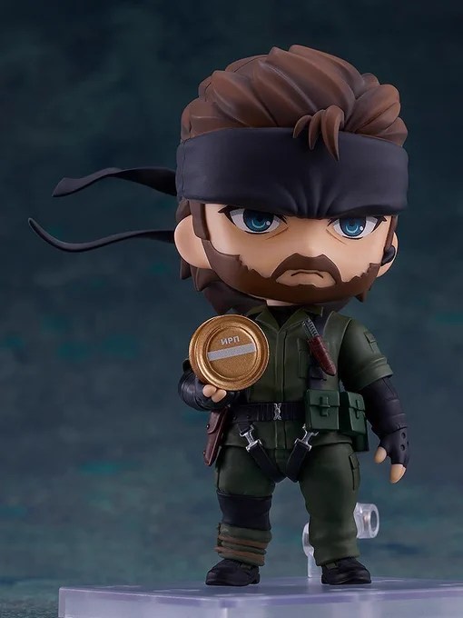 Nendoroid Naked Snake accessory and posing preview