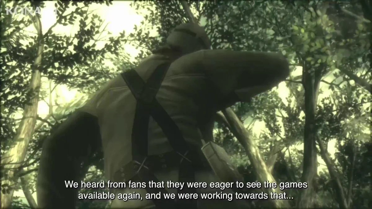 Naked Snake in Metal Gear Solid 3 from the Master Collection video