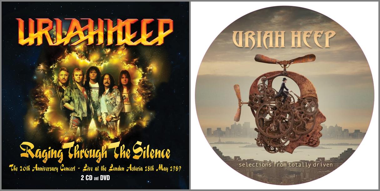 URIAH HEEP Release “Raging through the Silence” 2CD/1DVD & Picture