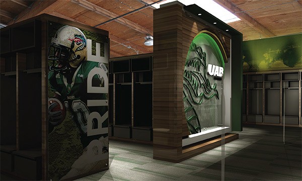 — uab football 🏆 (@uab_fb) december 12, 2020 in his first start since sept. Uab Football Locker Room Method 1 Interiors