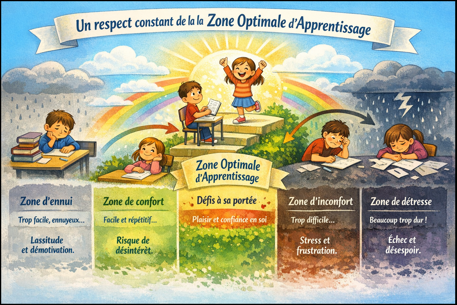 Lire la suite à propos de l’article La Zone Optimale d&rsquo;Apprentissage