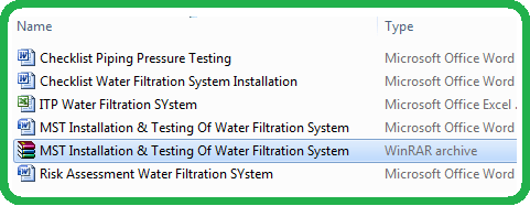 MST Installation & Testing Of Water Filtration System