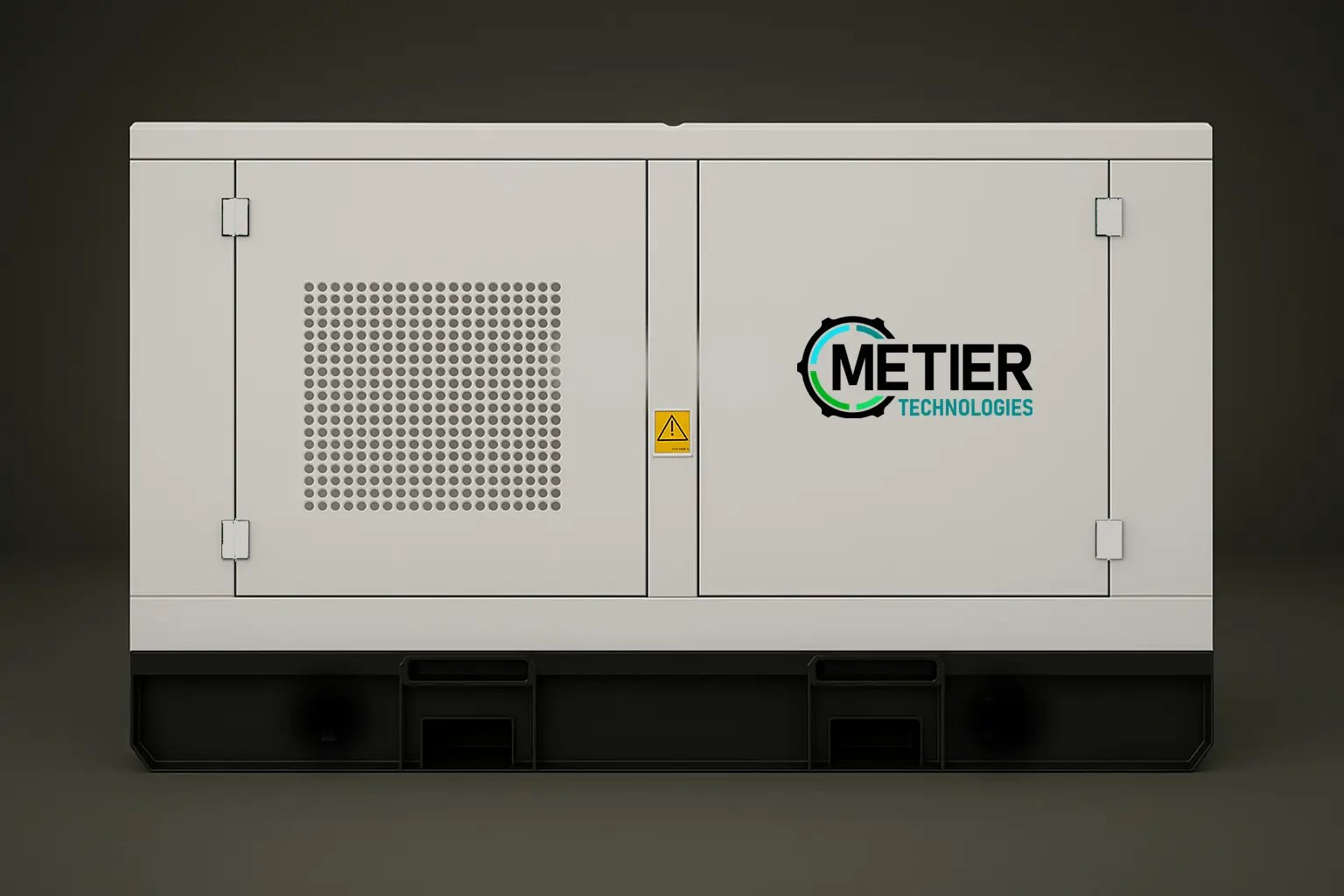 H2 ICE Generator in metal cabinet - CAD Rendered