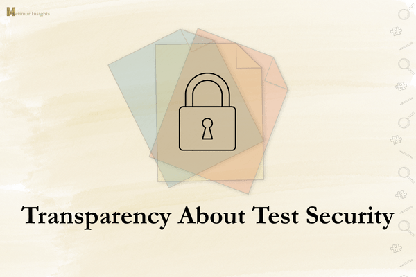 Transparency About Test Security