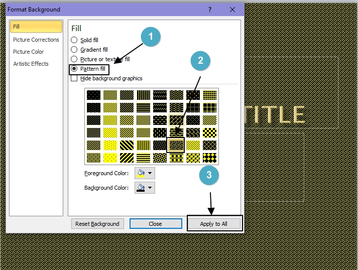 Ini bisa berupa sebuah gambar, grafik, atau blok . Cara Mengganti Background Powerpoint Dengan Mudah